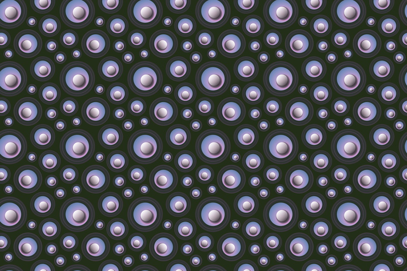repetition, indoors, circles, green color, polka, in a row, dot, shape, no people, full frame, abundance, texture, pattern, balls, pink, design, large group of objects