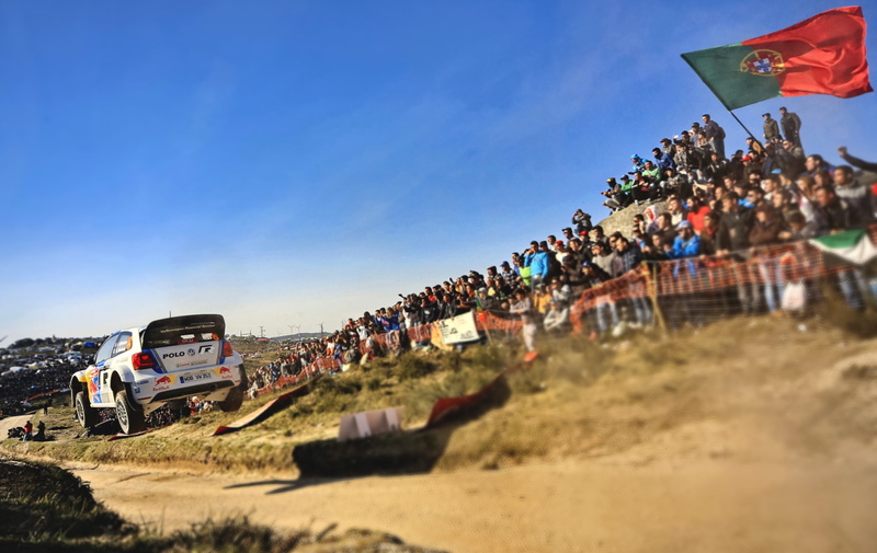 Sport, Flies, White, Fans, Speed, WRC, Red Bull, Volkswagen, 2K, People, Polo, Heat, 2013, Machine, Auto, Portugal, Rally