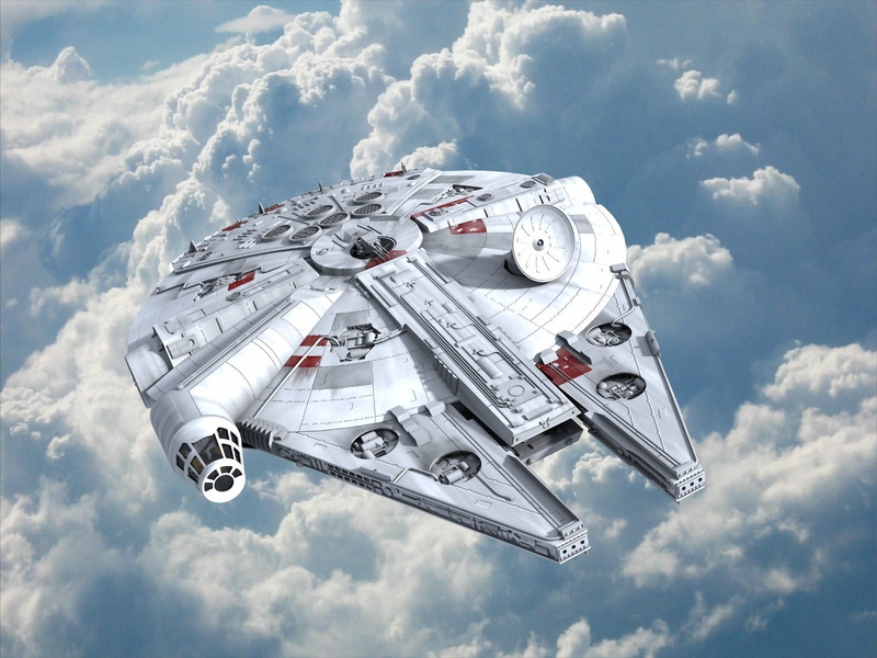 artwork, millenium, 1080P, star, starship, falcon, wars, science, fiction