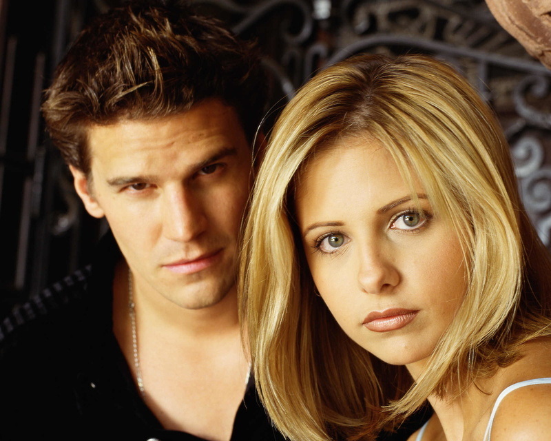 Buffy the Vampire Slayer, David Boreanaz, Sarah Michelle Gellar, the vampire Slayer, 1080P, Angel, Buffy, the series