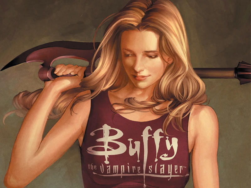gellar, slayer, art, nature, hd, sarah, michelle, seasons, Sarah Michelle Gellar, buffy the vampire slayer, 480P, x, vampire, buffy