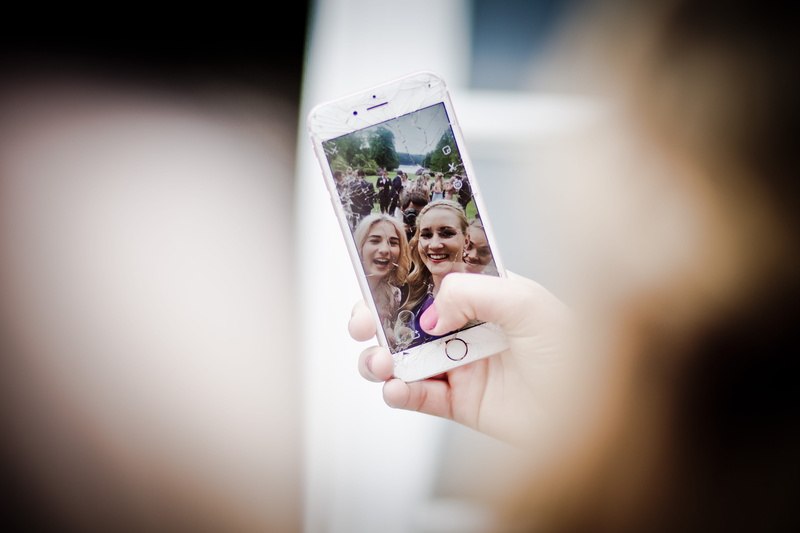 emotion, holding, happy, photo, hand, selfie, togetherness, technology, smartphone, broken glass, smiling, selective, selective focus, 4K, iphone, screen