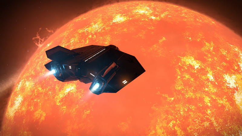 sky, accidents and disasters, red, fire - natural phenomenon, flame, outdoors, stars, illuminated, Elite: Dangerous, fire, planet - space, heat - temperature