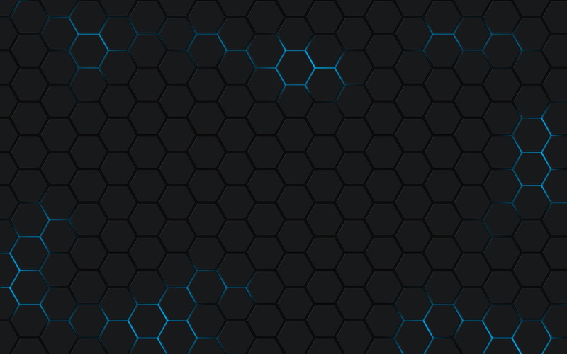 minimalism, hexagon, 1080P