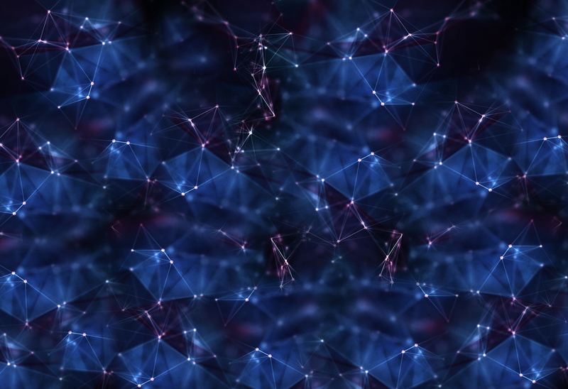 computer Network, cyberspace, connection, fractal, abstraction, reflection, black Color, backgrounds, abstract backgrounds, defocused, close-up, space