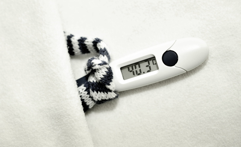flu, thermometer, technology, infection, bed rest, clock, ill, health, close-up, time, recover, influenza, temperature, fever, two objects, control, improvement