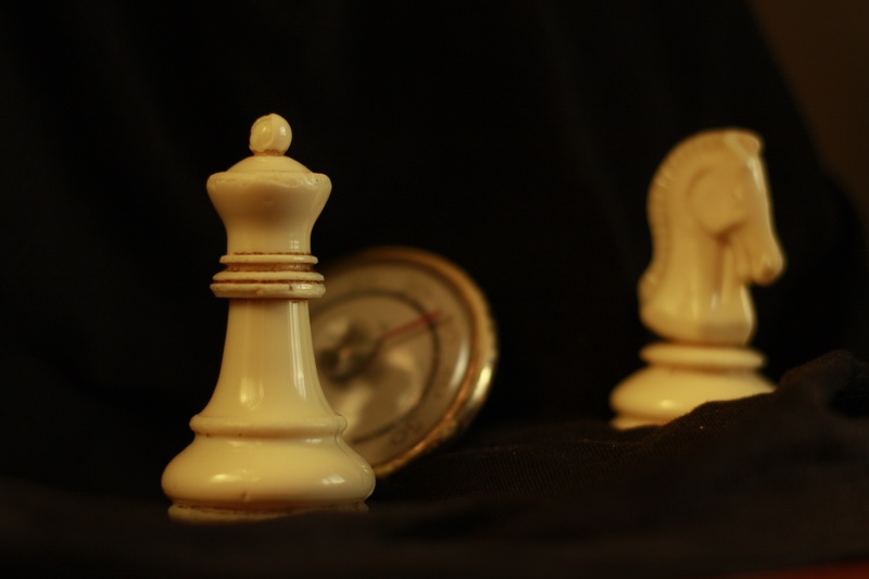 board game, leisure games, challenge, close-up, black background, queen - chess piece, relaxation, chess piece, figure, game, horse, knight - chess piece