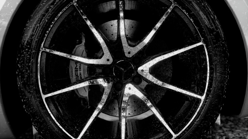 old, black, 1080P, machinery, racing, close-up, equipment, wet, rims, metal, vehicle, geometric shape, abandoned, wheel, car, monochrome, pattern, tire