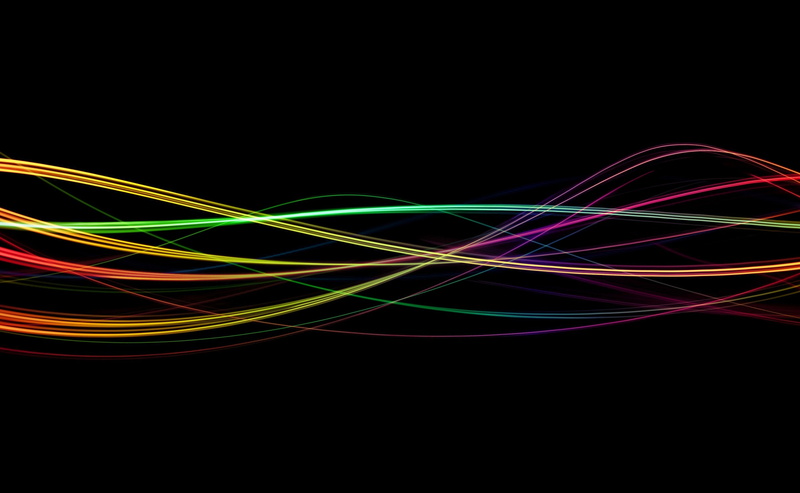 black background, turquoise colored, multicolored, Aero, Trails, connection, multi colored, complexity, Black, glowing, 2K, illuminated, eye catching