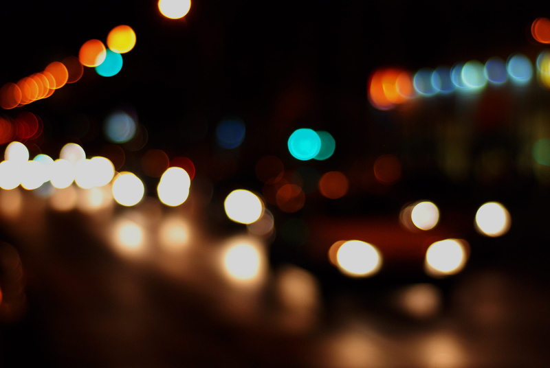 glowing, circle, blurred, lens flare, yellow, night, green, 4K, shape, abstract, saturated color, vibrant color, bokeh, light, nightlife, spotted, street