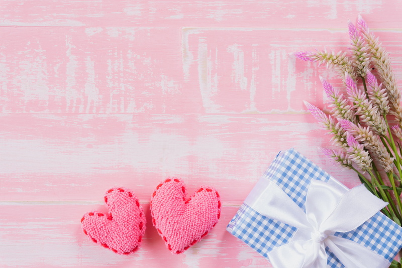 valentine, hearts, flowers, love, heart, 5K, romantic, wood, gift, pink
