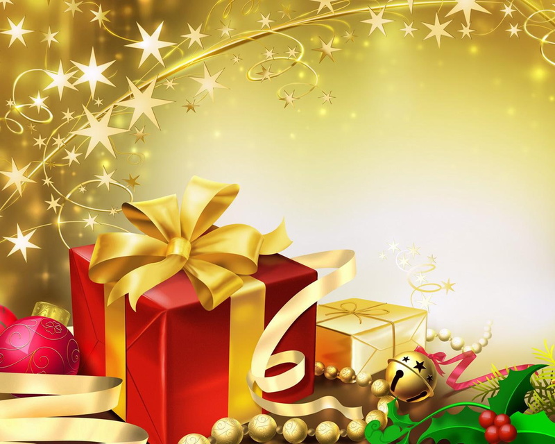 spangles, gift, new year, christmas, new, box, year, 720P
