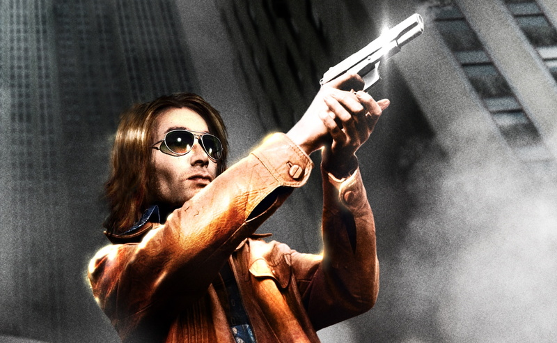 looking at camera, digital, hairstyle, beauty, 2K, arts culture and entertainment, pistol, video game, Driver, new york, fashion, lines, portrait, activity