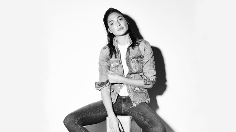 Actresses, Actress, Woman, Gal Gadot, Monochrome, 1080P, Black and White