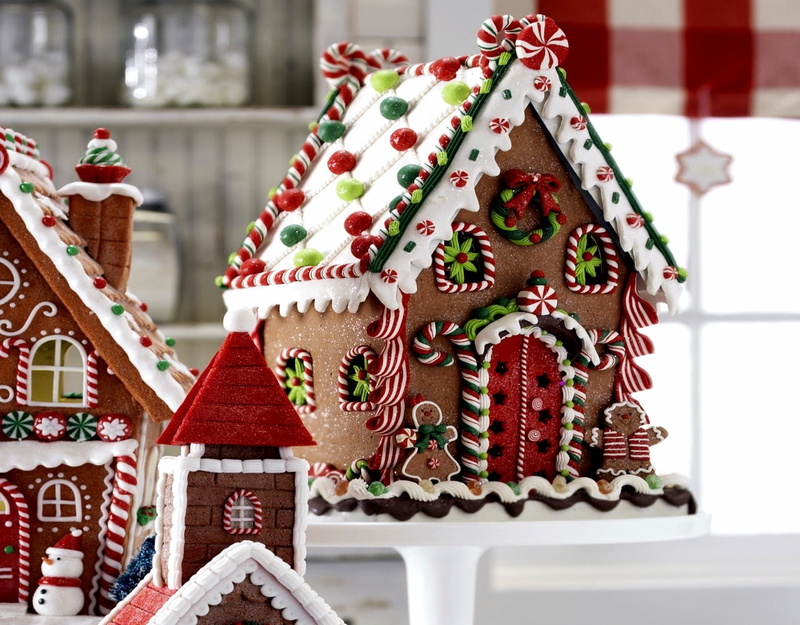 Brown, sweet food, gift, Candy, decoration, 720P, food, christmas, gingerbread cookie, baked, holiday, tree, christmas tree, celebration, day, Gingerbread
