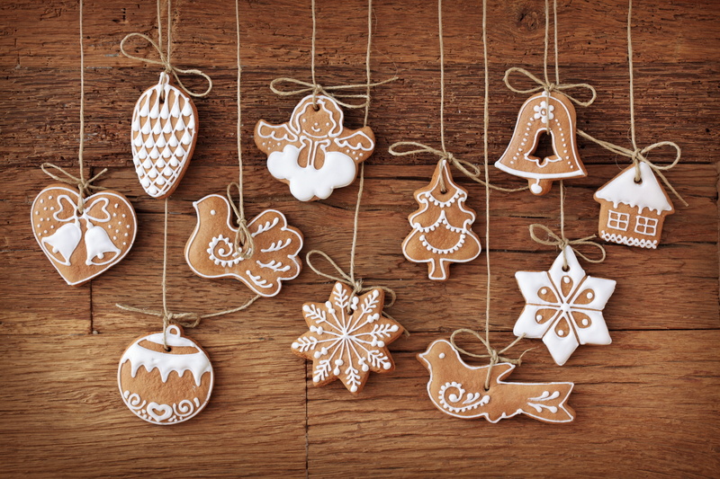 christmas Ornament, no People, icing, symbol, homemade, cake, string, cookies, holiday, celebration, christmas Decoration, lot, red, biscuit, decor, christmas
