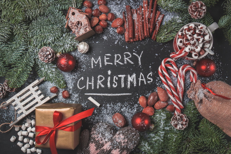 1080P, Christmas Ornaments, Still Life, Merry Christmas, Holiday, Gift, Christmas, Candy Cane