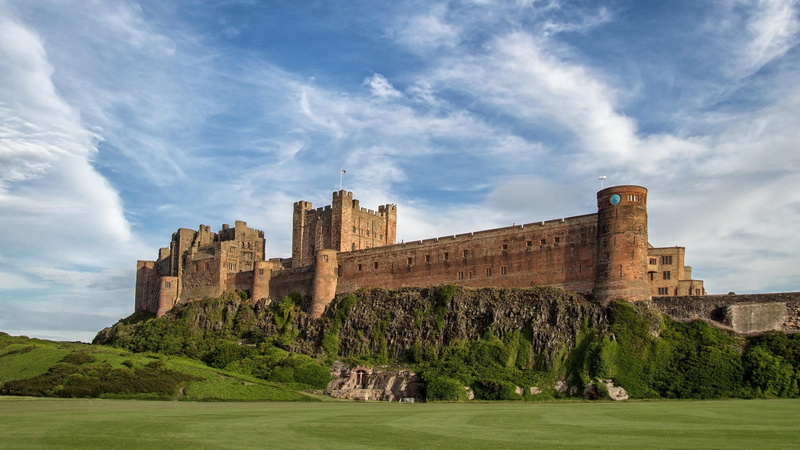 day, building exterior, nature, tourism, travel, architecture, northumberland, no people, cloud - sky, england, village, 4K, travel destinations, blue
