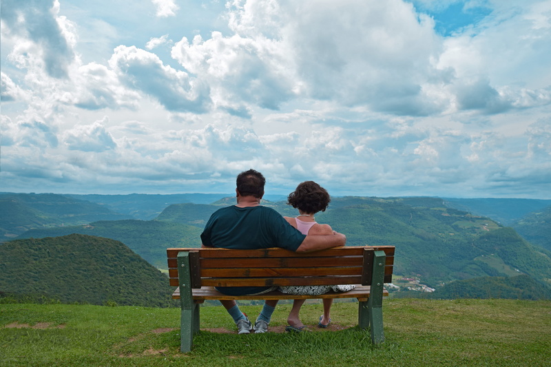 lifestyles, recreation, beauty in nature, casual clothing, sky, love, scenics - nature, tranquility, wood, park, green, relaxation, positive emotion, clouds