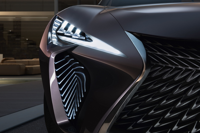 Concept Cars, Crossover, 2K, Lexus UX, LED headlights, Lexus
