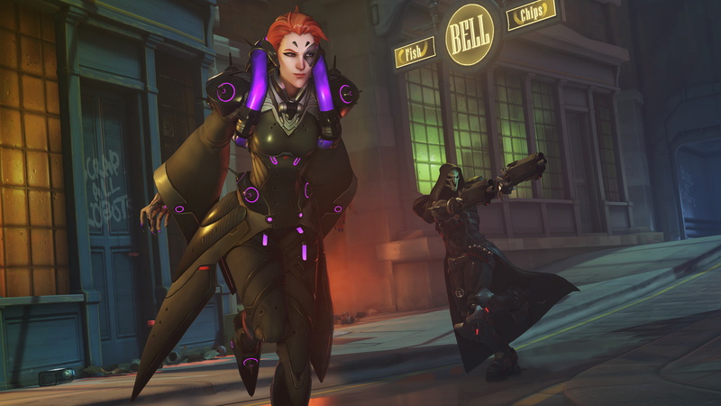 Reaper (Overwatch), Overwatch, Moira (Overwatch), Video Game, 4K