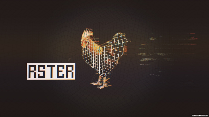 dark, arms raised, one animal, night, representation, abstract, communication, illuminated, sign, text, copy space, black background, 1080P, rooster, indoors
