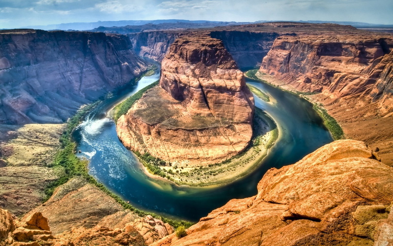 utah, sky, solid, famous Place, extreme Terrain, water, valley, uSA, national Landmark, lake Powell, idyllic, no People, power in nature, colorado, geology
