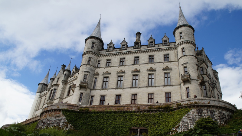 Scotland, Dunrobin Castle, 5K, Castle, Castles, Architecture