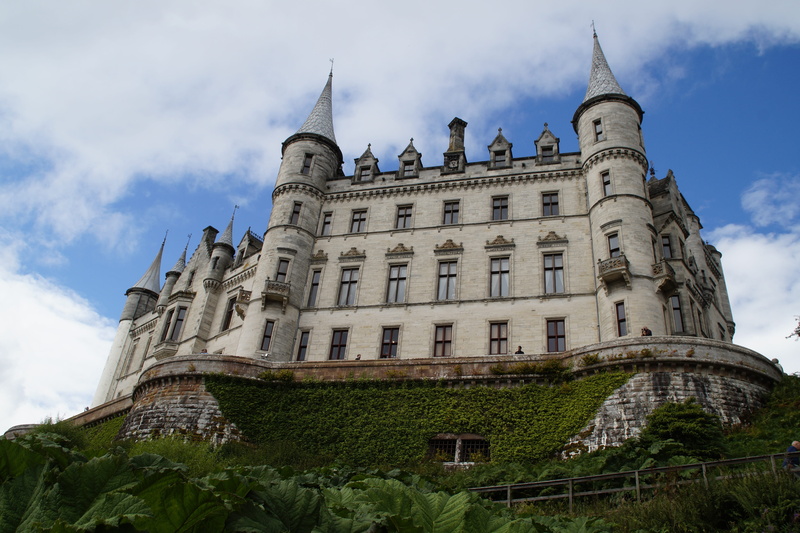 lord, nature, property, dunrobin castle, building exterior, romantic, historically, stately, gothic style, 5K, history, building, travel, scotland, tree