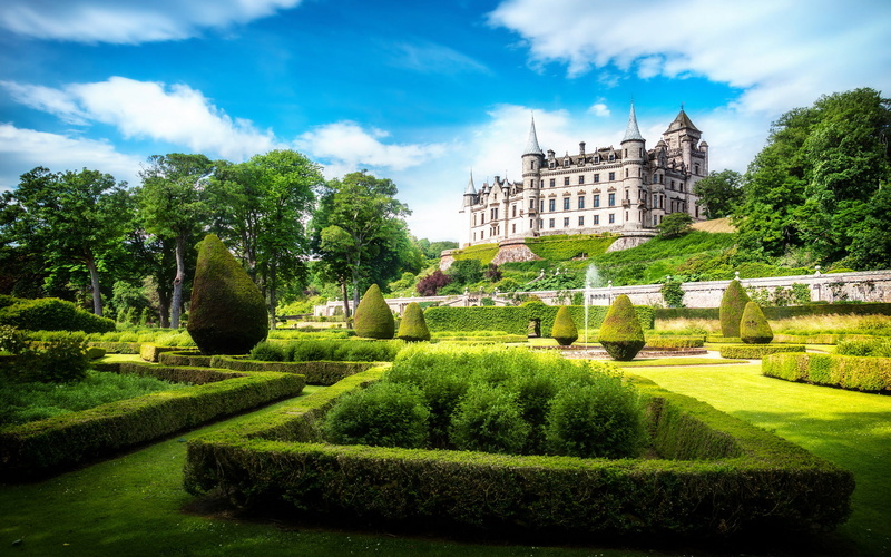 Dunrobin Castle, 1080P, Castles