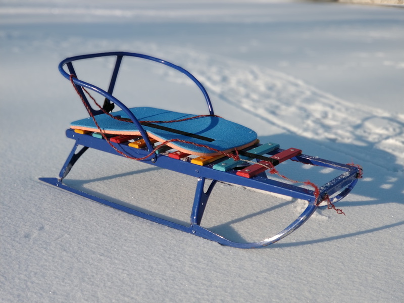 day, 4K, mountain, sunlight, cold temperature, outdoors, beach, sledge, sport, land, nature, tranquility, snow, shadow, transportation, winter, no people