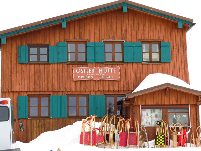 alm, log cabin, built structure, building exterior, toboggan, no people, building, slide, western script, tobogganing, outdoors, wooden sled, ski lodge
