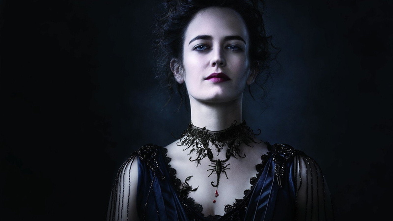 blue eyes, Dark Hair, eva green, Victorian, 1080P, Penny Dreadful