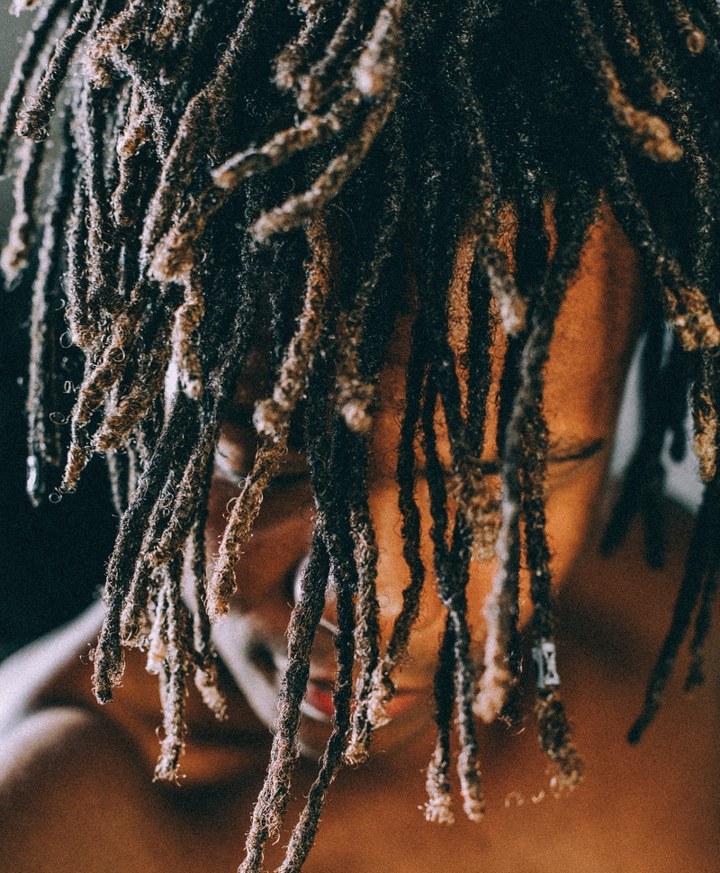 hair, abstract, 5K, season, branch, outdoors, ice, hairstyle, macro, portrait, black man, dread, backgrounds, no People, person, close-up, winter, forest