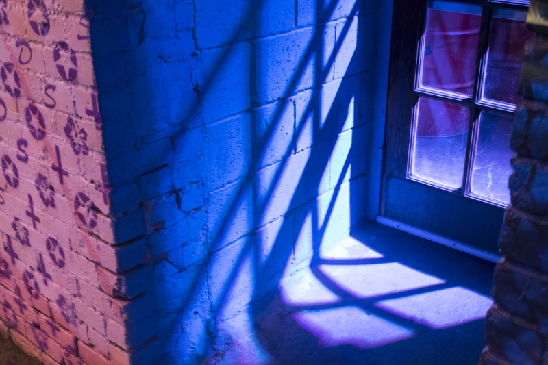 day, shadow, sunlight, light, wall - building feature, built structure, outdoors, downtown, light - natural phenomenon, united states, flooring, focus on shadow
