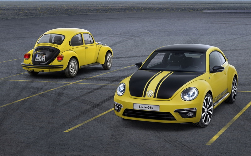 1080P, Volkswagen, Car, Beetle, Yellow
