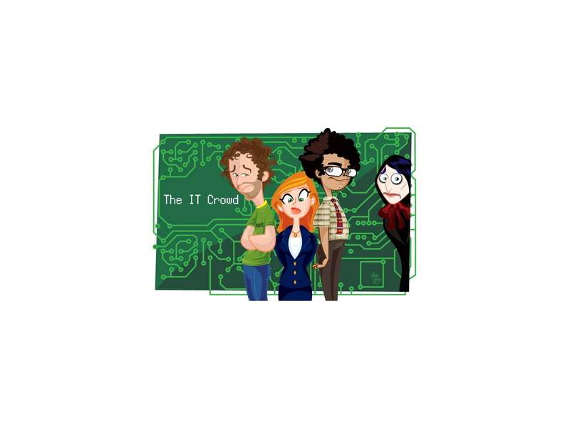 TV Show, Roy Trenneman, Richmond (The It Crowd), Jen Barber, Maurice Moss, 720P, The IT Crowd