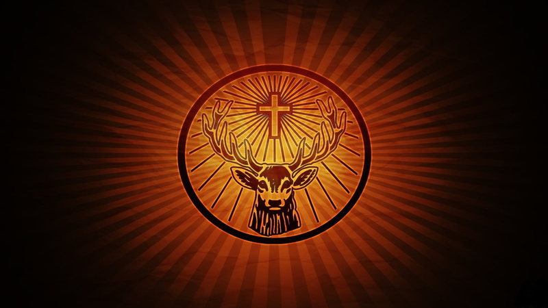Jägermeister, orange, alcohol, logo, 1080P