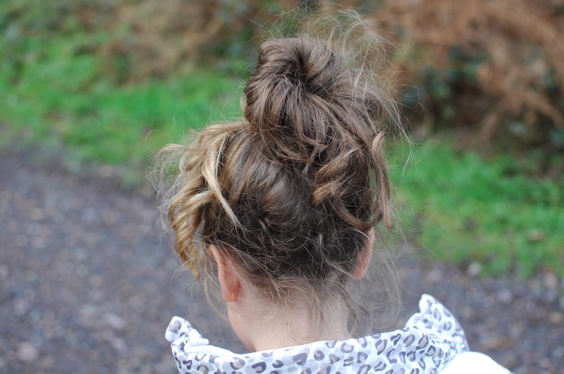 human hair, portrait, cannock, curls, nature, one person, messy hair, leisure activity, day, plant, hair, focus on foreground, hair bun, updo, real people