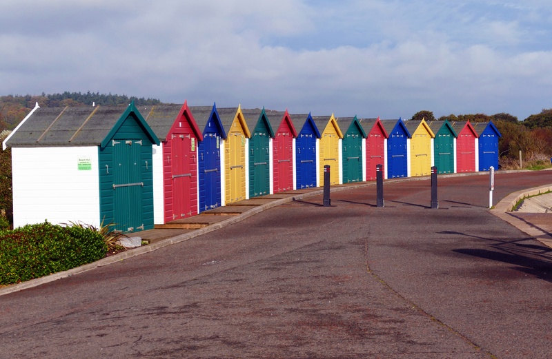 isles, tide, order, scene, day, built structure, beach huts, beach, landscape, multi colored, west, in a row, no people, warren, water, side by side, seafront