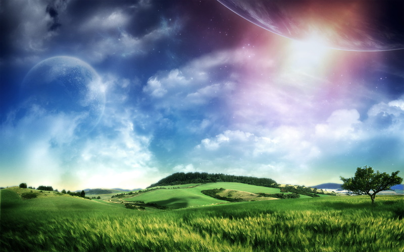 the world, 1080P, distant, fantastic, Pesa, scenery, world, planet