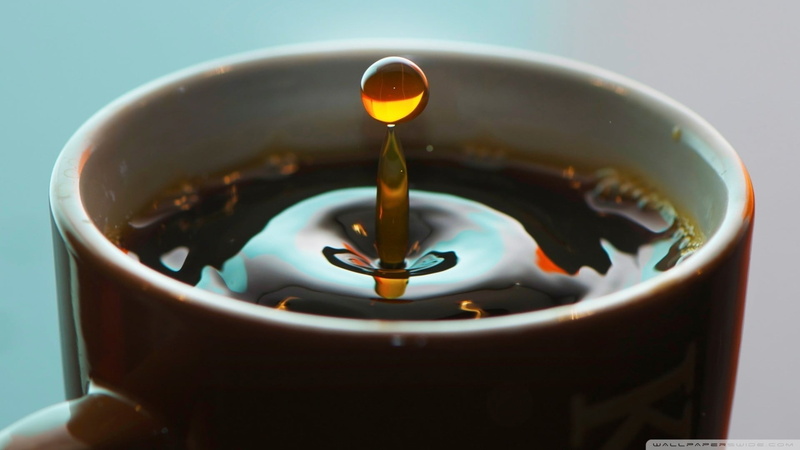 water, household equipment, wheel, floating on water, refreshment, mugs, indoors, 1080P, reflection, red, coffee, flame, car, melting, motion, fire, water drops