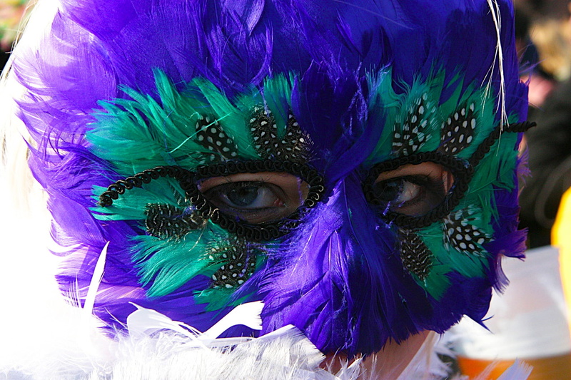 festival, green, costume, adult, teal, festive, celebration, portrait, Mask, multi Colored, lifestyles, Party, only women, carnival, stage Costume, 1080P