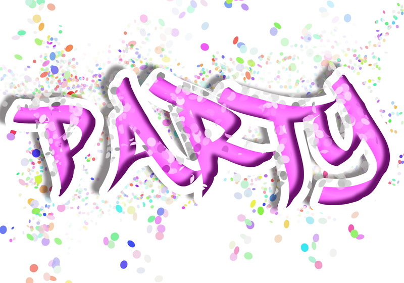 carnival, text, abstract, party, decorated, close, close-up, food and drink, glitter, still life, party - social event, purple, night, cut out, large group of objects