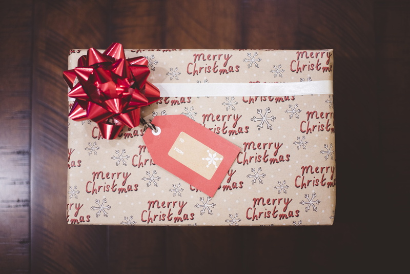 present, surface, backgrounds, retro Styled, Merry Christmas, brown, wrapped, old-fashioned, box - container, wood - Material, event, gray, box, 5K, gift