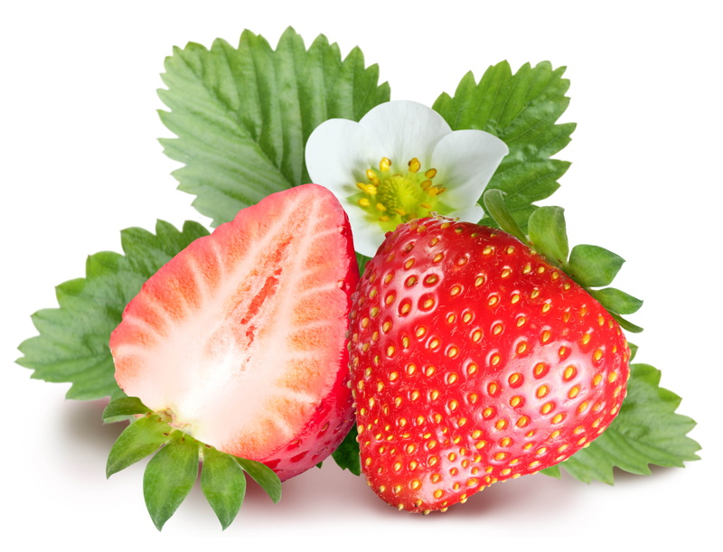 healthy Eating, food, cut, juicy, strawberry, plant, red, studio shot, group of objects, macro, dessert, temptation, summer, vegetarian Food, green Color