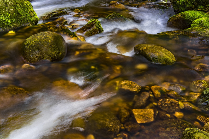 romantic, landscape, flowing water, waterfall, shallow, reflection, waters, no people, nature, stream - flowing water, stones, pebble, motion, bank, outdoors