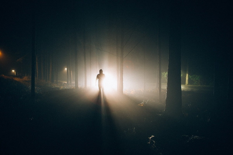 Alone in the Dark, lights, night, isolation, shadow, 480P