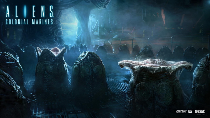 1080P, illustration, aliens, games, colonial, marines