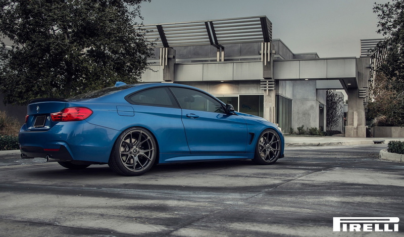 Blue, 103, Rear, F32, 435i, 2015, Estoril, BMW, Vorsteiner, 1080P, V-FF